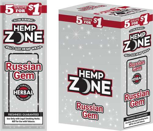 HEMP ZONE RUSSIAN GEM 5/$1