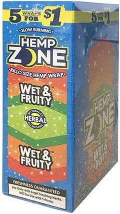 HEMP ZONE WET & FRUITY 5/$1