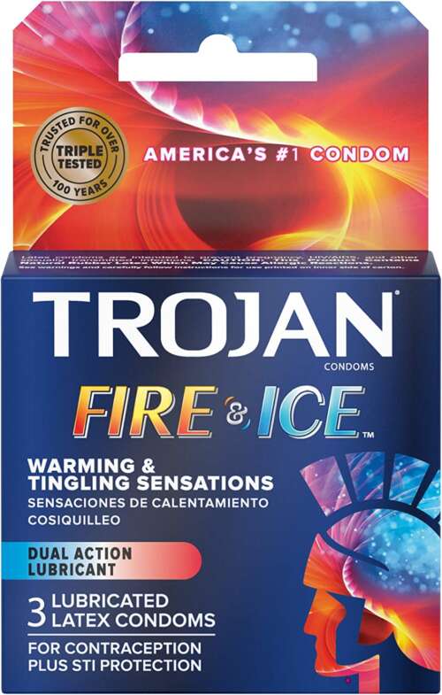TROJAN FIRE N ICE 3PK 6CT