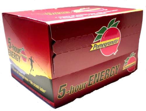 5-HOUR REGULAR POMEGRANTE 12CT