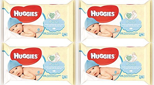 HUGGIES PURE 56PK 1CT