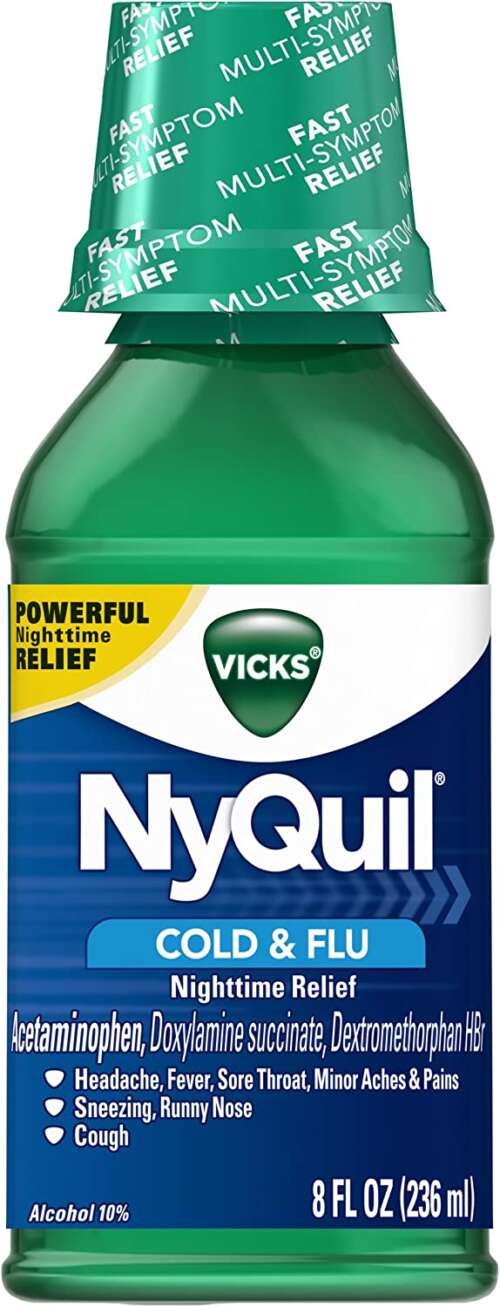 VICKS NYQUIL ORIGNAL 8OZ 1CT