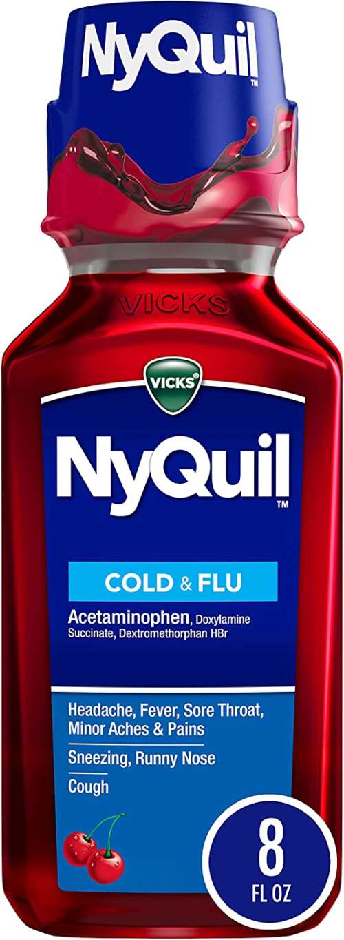 VICKS NYQUIL CHERRY 8OZ 1CT