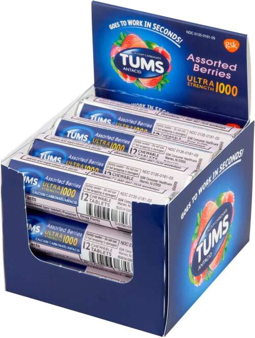 TUMS US ASSORTED BERRIES 12CT