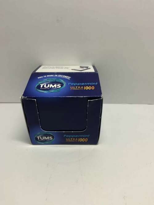 TUMS US PEPPERMINT 12CT