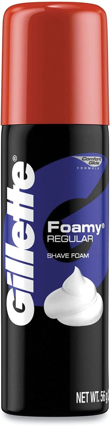 GILLETTE SHAVING FOAM 2OZ 1CT