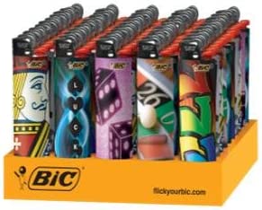 BIC LIGHTER CASINO SD 50CT
