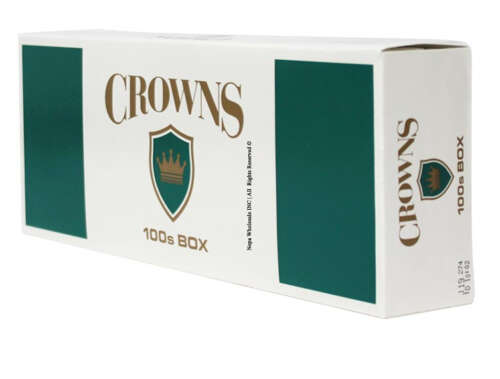 CROWN MENTHOL DARK GREEN 100