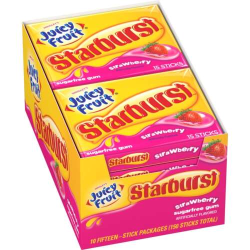 WRIGLEY JUICY FRUIT STRAWBERRY