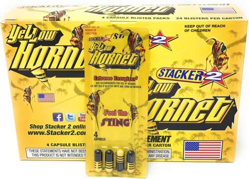 STACKERS 2 YELLOW HORNET 24CT