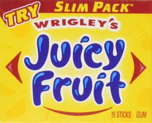 WRIGLEY JUICY FRU SLIM10/15 PK