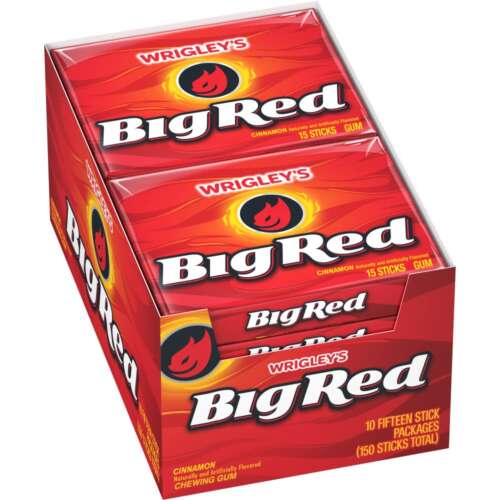WRIGLEY BIG RED SLIM10/15 PK