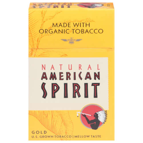 AMER SPIRIT ORGANIC GOLD BOX