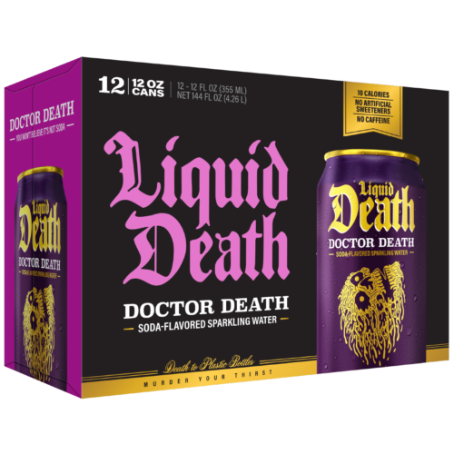 LIQUID DEATH DR DEATH 12OZ