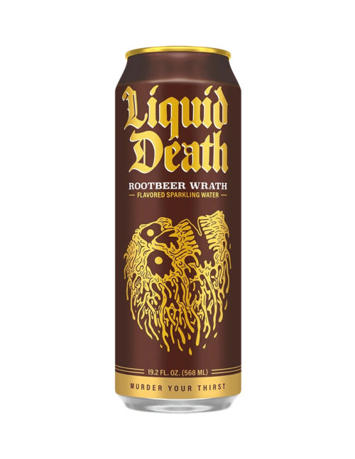 LIQUID DEATH ROOT BEER WR 12OZ