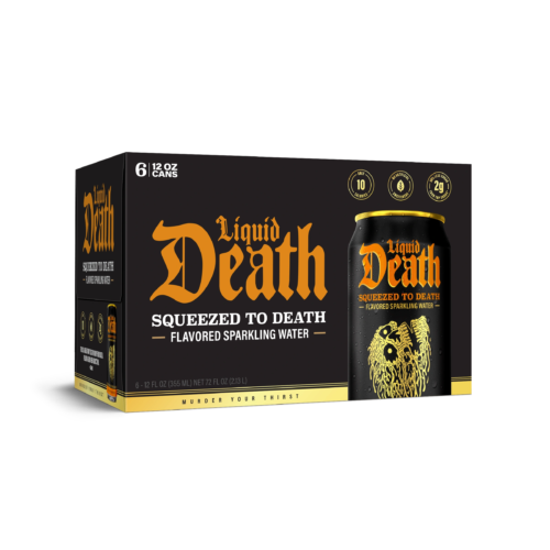 LIQUID DEATH SQUEEZED TO 12OZ