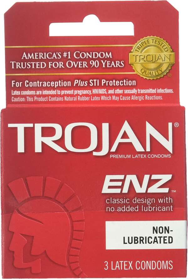TROJAN ENZ RED 3PK 6CT
