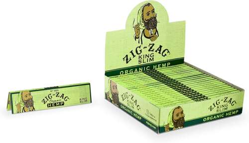 ZIG ZAG KS HEMP PAPERS 24CT
