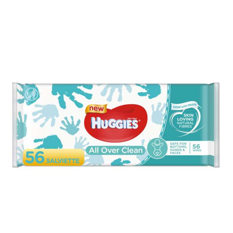 HUGGIES ALL OVER CLEAN 1CT