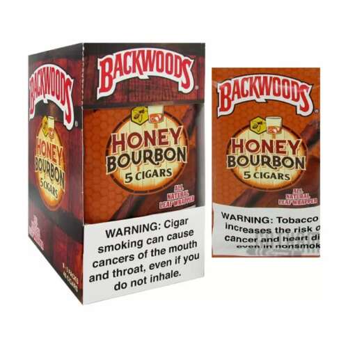 BACKWOODS HONEY BOURBON 8/5PK