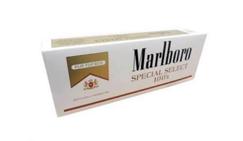 MARLBORO SPEC SEL 100 GOLD BOX