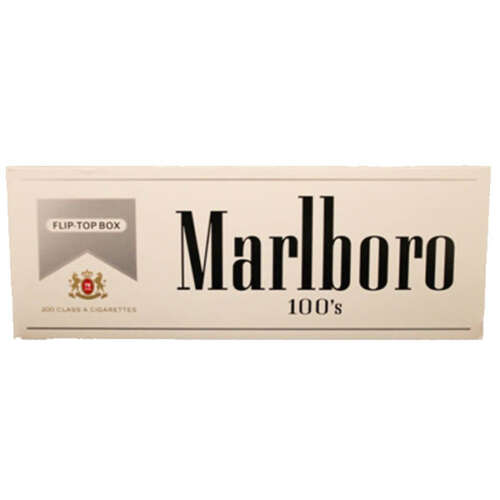 MARLBORO SILVER 100 BOX