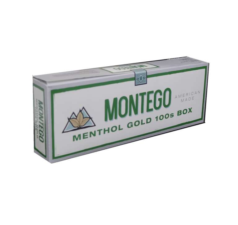 MONTEGO MENTHOL GOLD 100 BOX