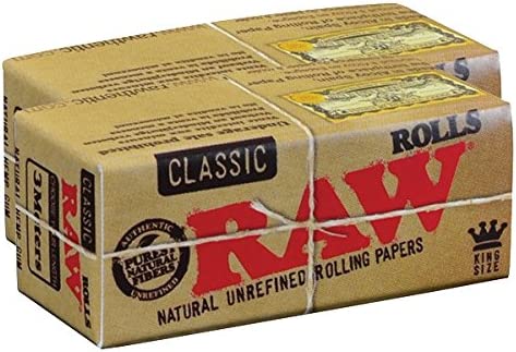 RAW 3M ROLL KING SIZE 12CT