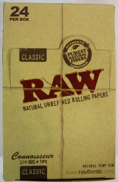 RAW CLASSIC 1 1/4 CONNOIS 24PK