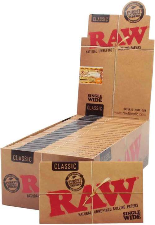 RAW CLASSIC SINGLE WIDE 25PK
