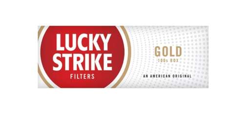 LUCKY STRIKE GOLD 100 BOX