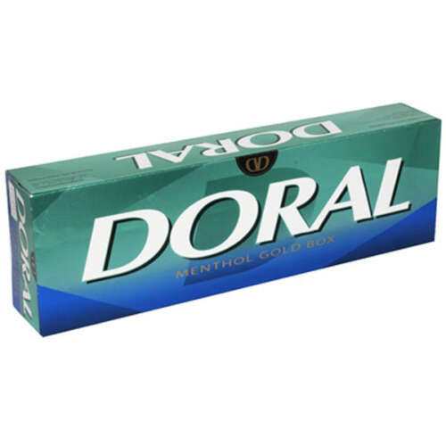 DORAL MENTHOL GOLD KS BOX