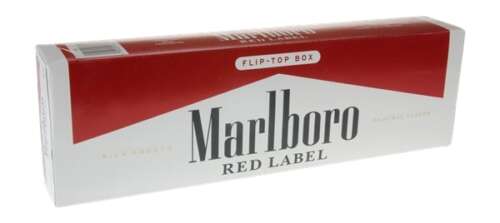 MARLBORO RED LABEL KING BOX