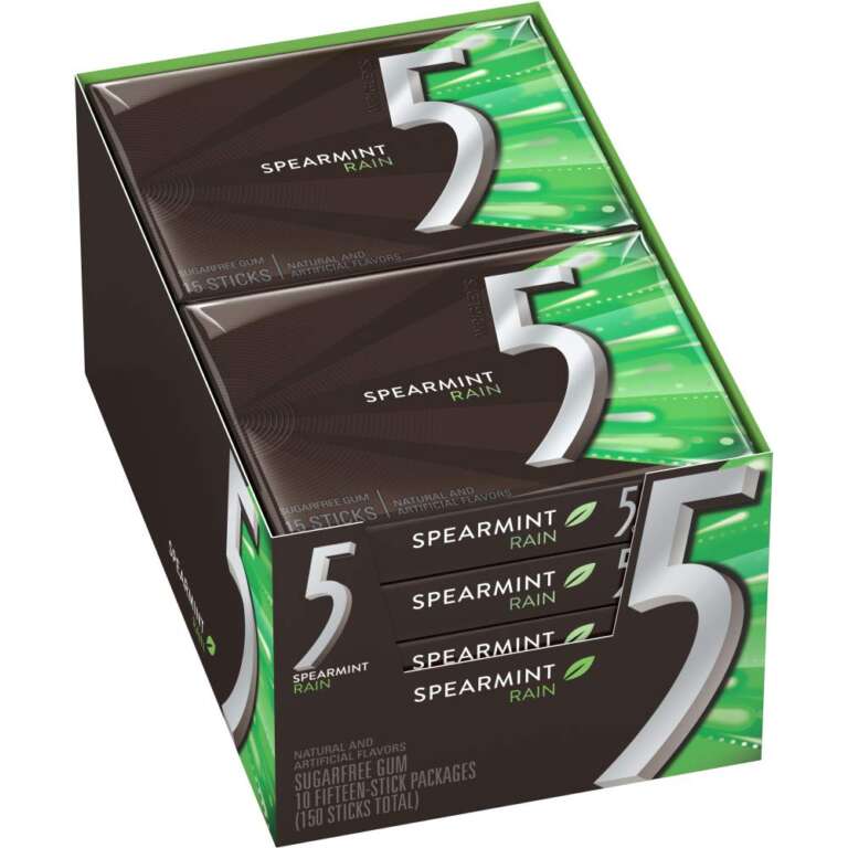 WRIGLEY 5 RAIN GUM 10/15 PK