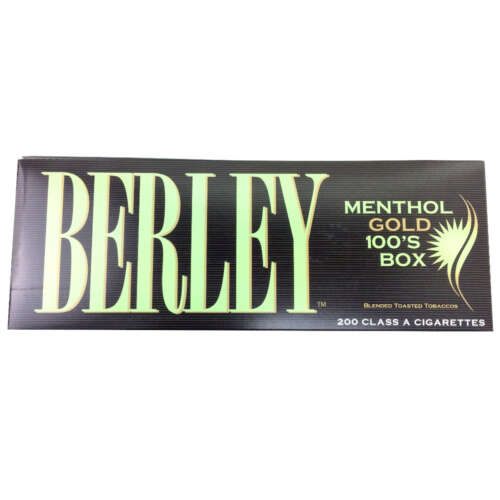 BERLEY MENTHOL GOLD 100 BOX