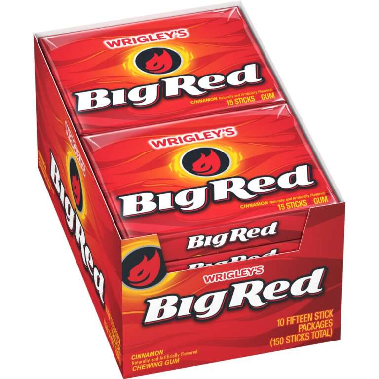 WRIGLEY BIG RED SLIM10/15 PK