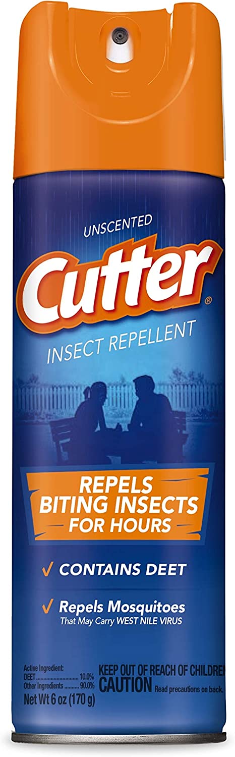 CUTTER INSECT UNSCENTED 6OZ