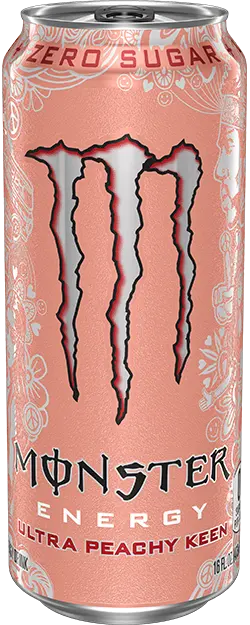 MONSTER ULTRA PEACHY KEEN 16OZ