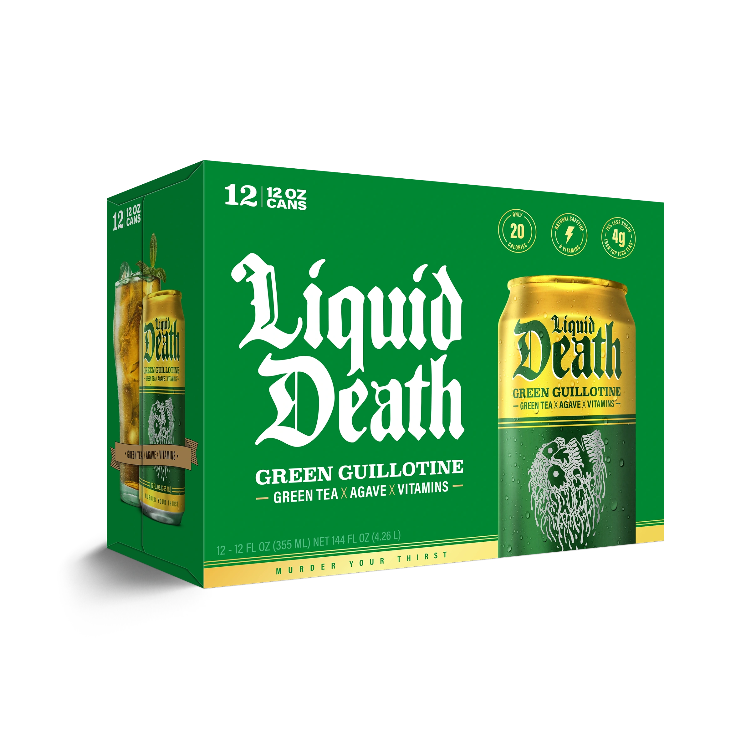 LIQUID DEATH GREEN GUI 24CT