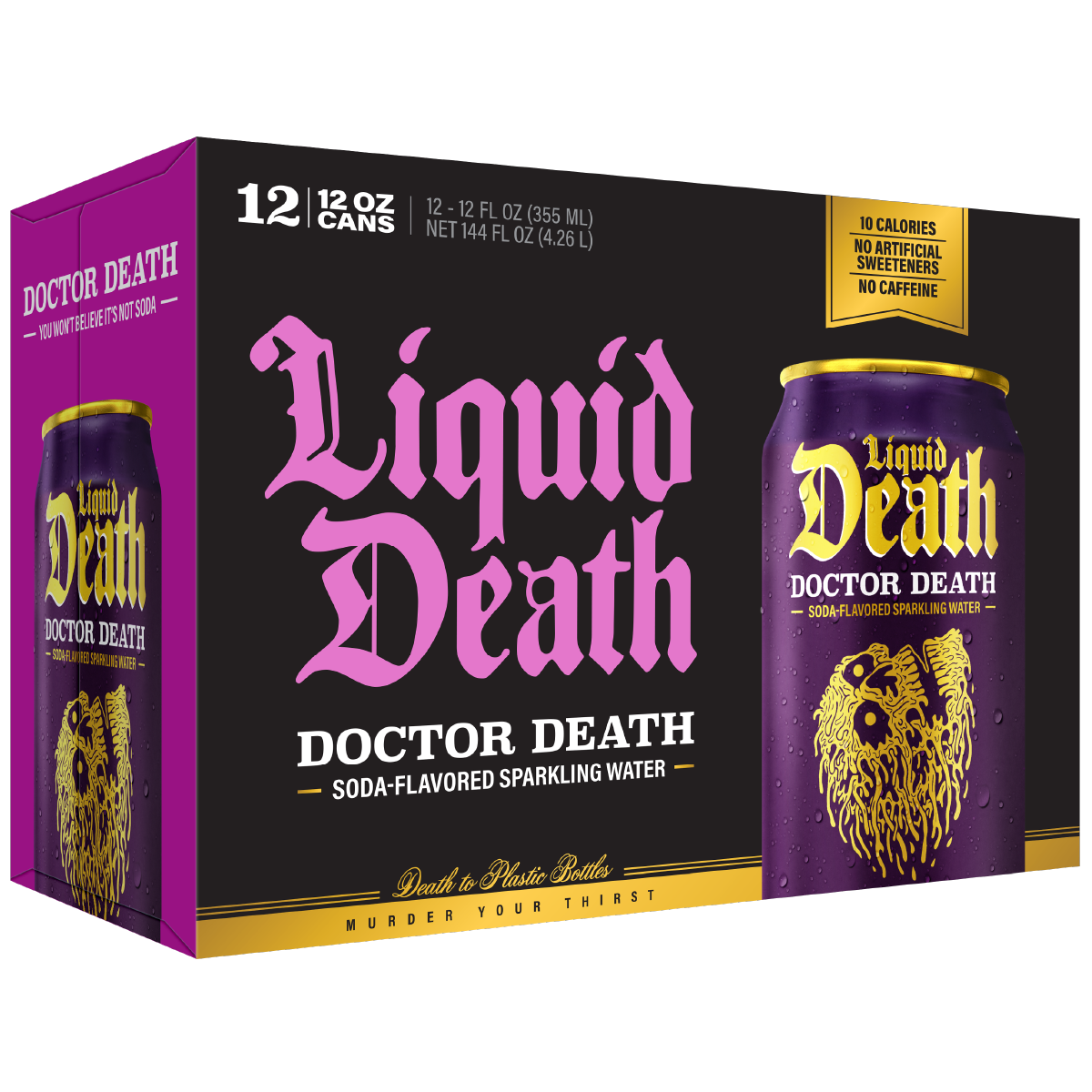 LIQUID DEATH DR DEATH 12OZ