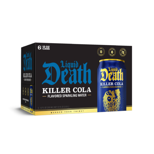 LIQUID DEATH KILLER COLA 12OZ