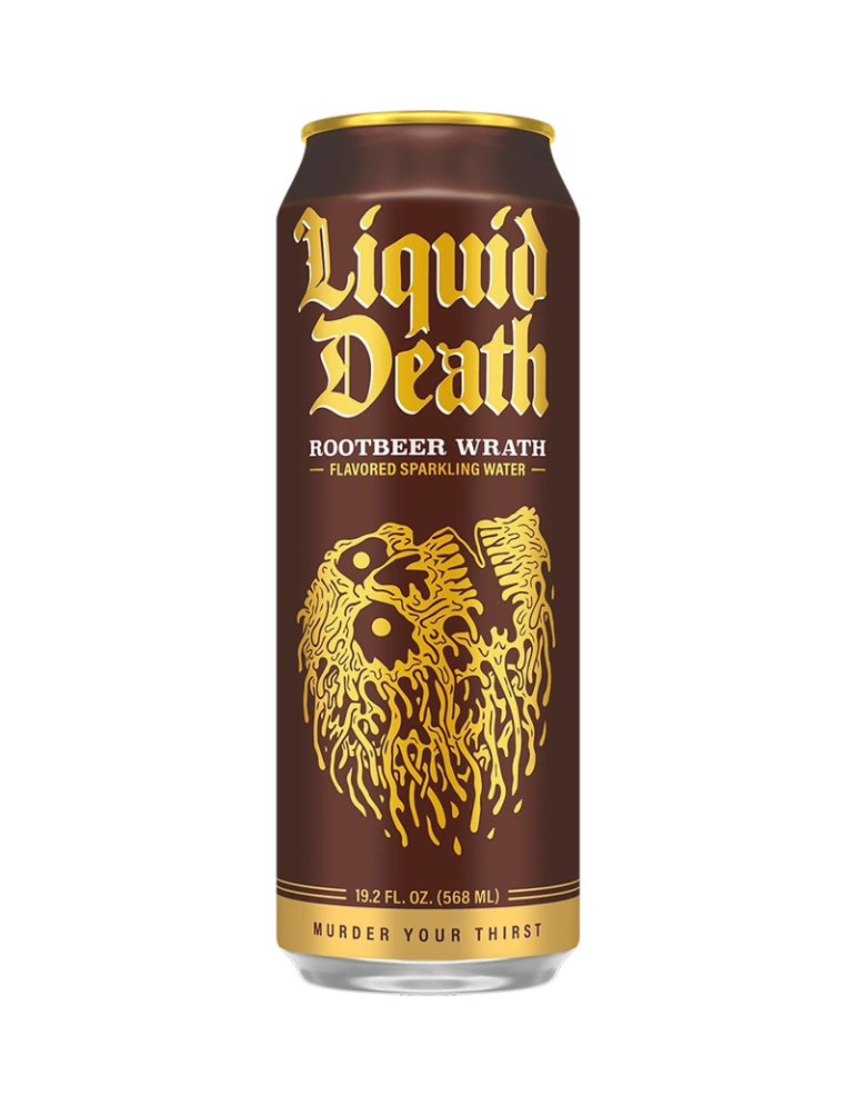 LIQUID DEATH ROOT BEER WR 12OZ