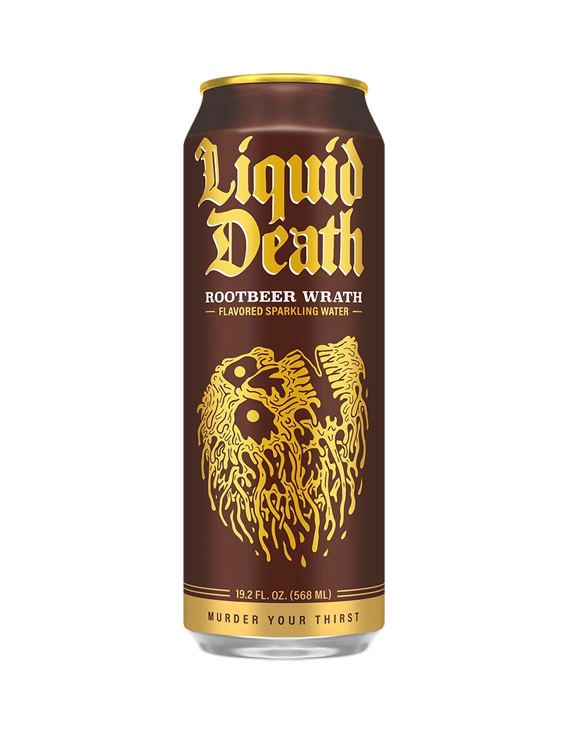 LIQUID DEATH ROOT BEER WR 12OZ