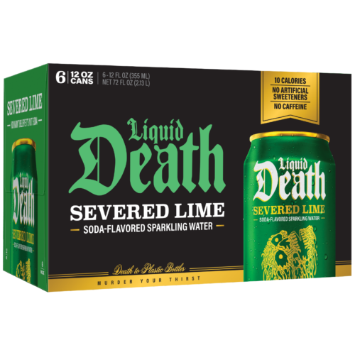 LIQUID DEATH SEVERED LIME 12OZ