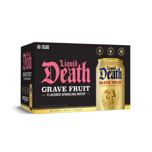 LIQUID DEATH GRAVE FRUIT 12OZ