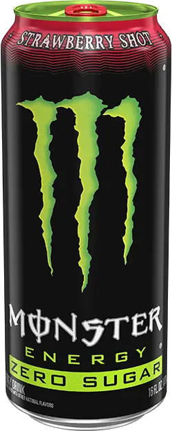 MONSTER ZERO STRAWBE SHOT 16OZ
