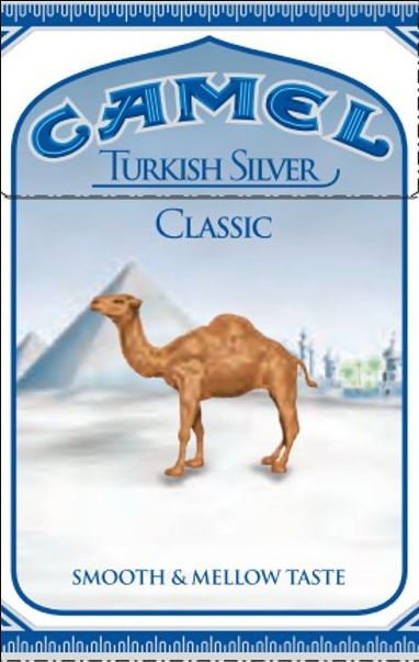 CAMEL TURKISH SILVER KING BOX