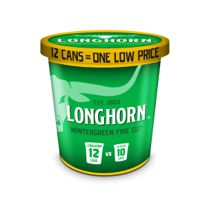 LONGHORN TUB FC WINTGRN 14.4OZ