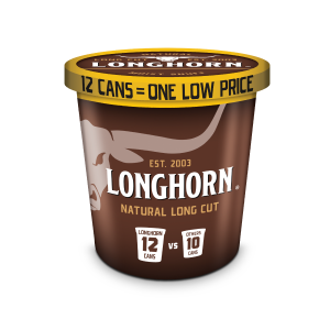 LONGHORN TUB LC NATURAL 14.4OZ