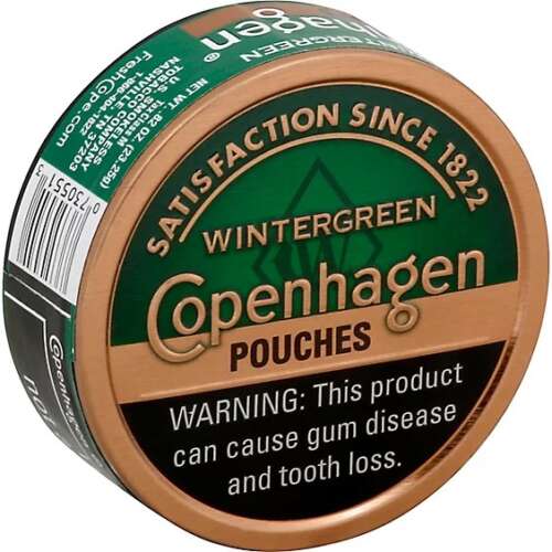 COPENHAGEN POUCHES WINTERGREEN
